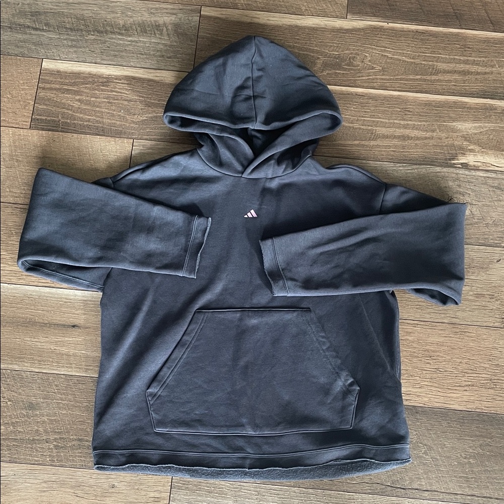 Adidas Charcoal Pullover Hoodie